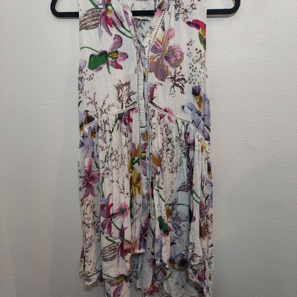 Anthropologie Nia Tunic Top Floral Medium - Picture 6 of 16